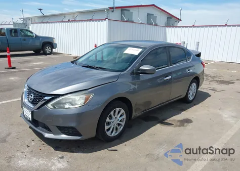2018 Nissan Sentra Sv из США, поврежденный, VIN 3N1AB7APXJL626603